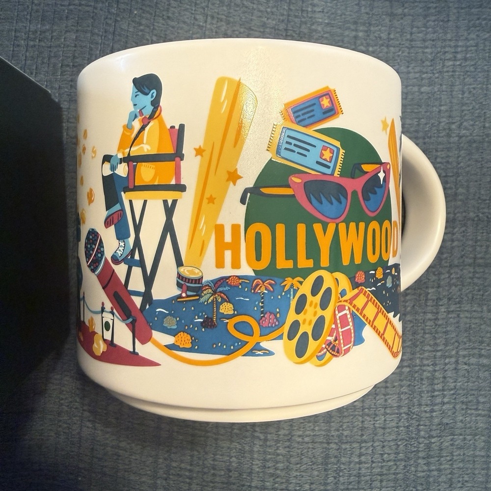 Hollywood Discovery Series Starbucks been there series mug 2025 NIB